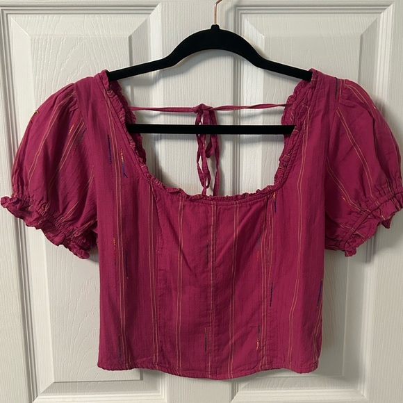 Free People Serotonin Top Raspberry small - Picture 6 of 6